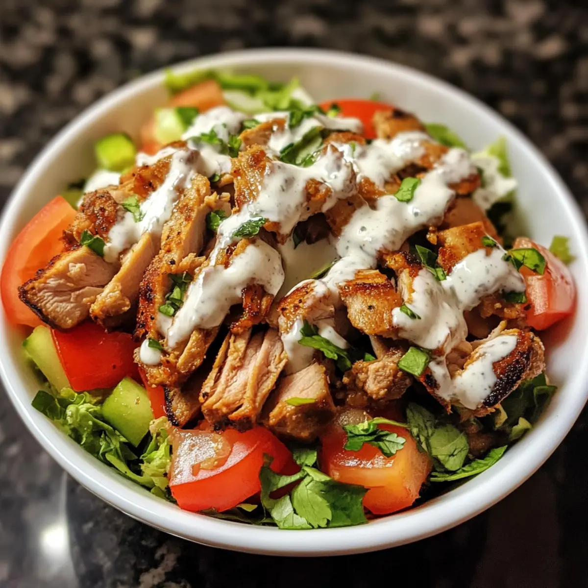 Mastering the Ultimate Chicken Shawarma Salad with Crispy Rice