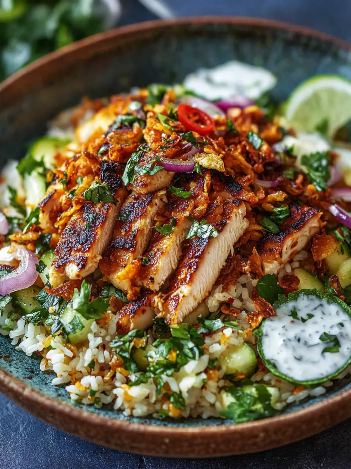 Why This Crispy Rice Shawarma Salad is Your Next Healthy Indulgence